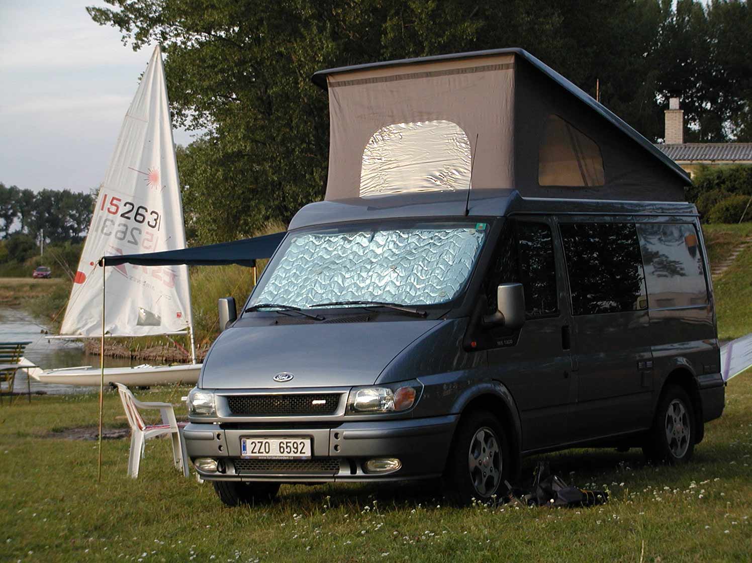 Obytná přestavba vozu Ford Transit model 2000